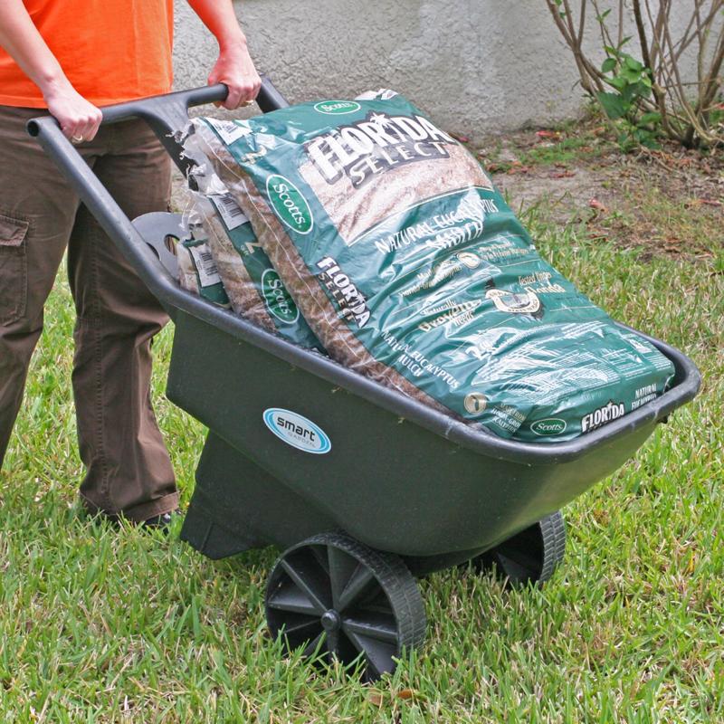 Smart Cart Poly Lawn Cart 4.5 cu ft