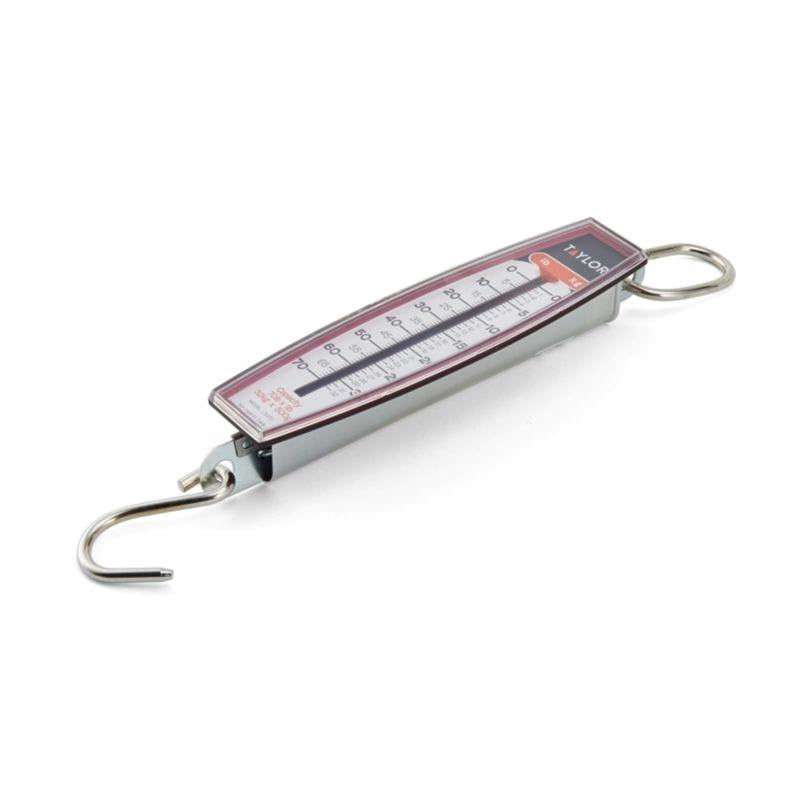 Taylor White Analog Hanging Scale 70 lb