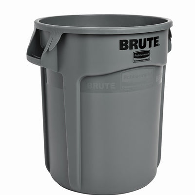 Rubbermaid Brute 20 gal Gray Plastic Garbage Can