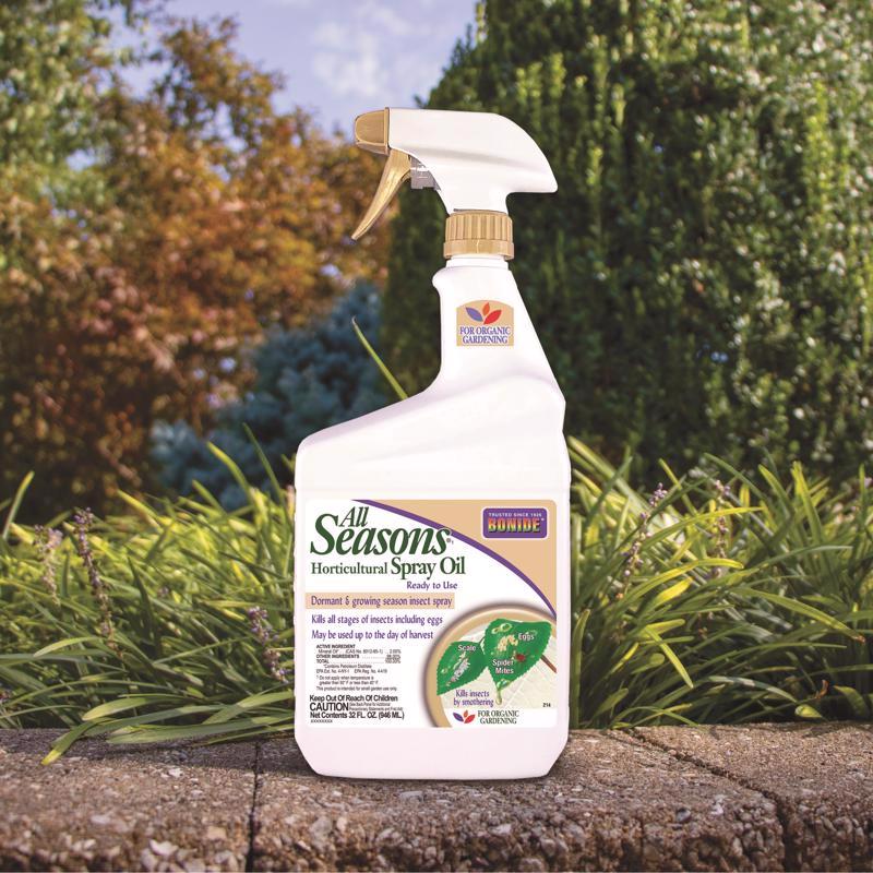Bonide All seasons Organic Horticultural Spray Oil Liquid 32 oz