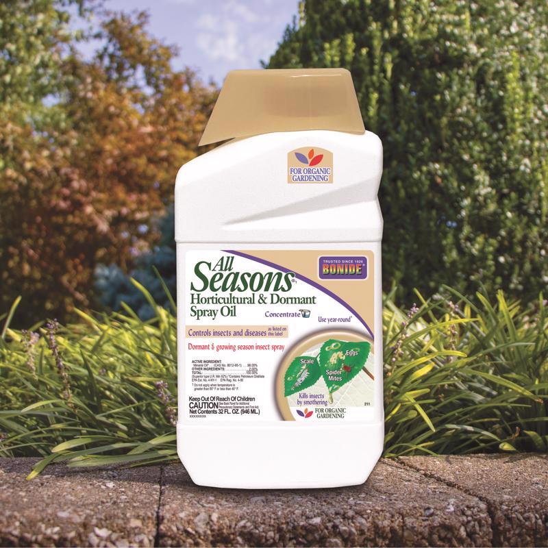 Bonide All seasons Organic Horticultural Spray Oil Liquid Concentrate 32 oz