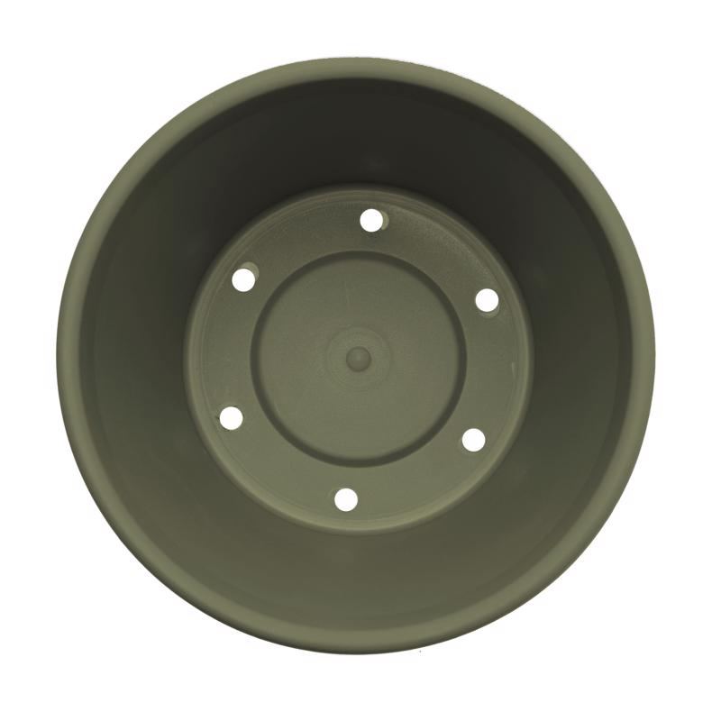 Bloem Terra 14.25 in. H X 17.25 in. W Resin Traditional Planter Living Green