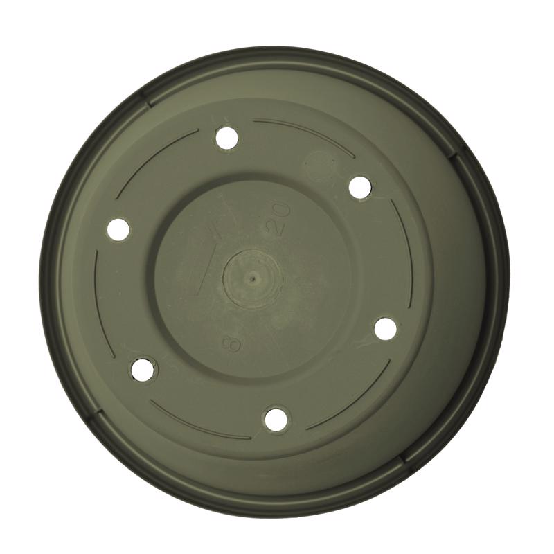 Bloem Terra 14.25 in. H X 17.25 in. W Resin Traditional Planter Living Green