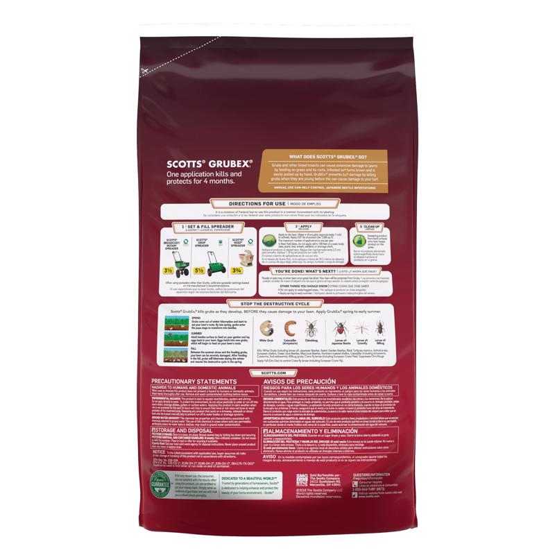 Scotts GrubEx Grub and Insect Control Granules 28.87 lb