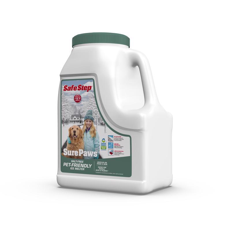 Safe Step Sure Paws Magnesium Chloride Pet Friendly Granule Ice Melt 8 lb