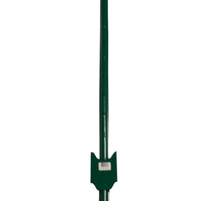 American Posts .5 in. H X 1.25 in. W X 4 ft. L 14 Ga. Powder Coated Green Steel U-Post