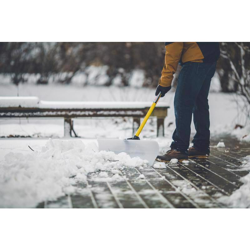 The Snowplow THE ORIGINAL SNOW PUSHER 24 in. W X 56 in. L UHMW Snow Pusher