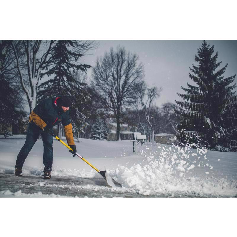 The Snowplow THE ORIGINAL SNOW PUSHER 24 in. W X 56 in. L UHMW Snow Pusher