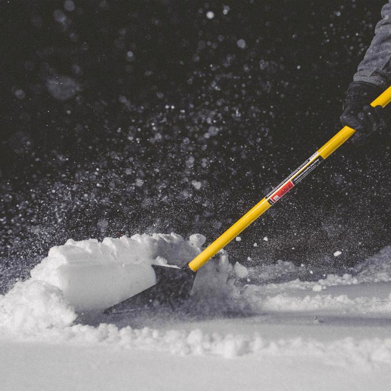 The Snowplow THE ORIGINAL SNOW PUSHER 30 in. W X 56 in. L UHMW Snow Pusher