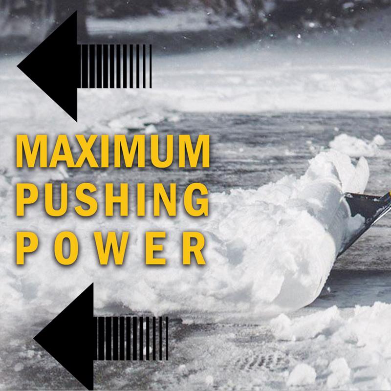 The Snowplow THE ORIGINAL SNOW PUSHER 36 in. W X 56 in. L UHMW Snow Pusher