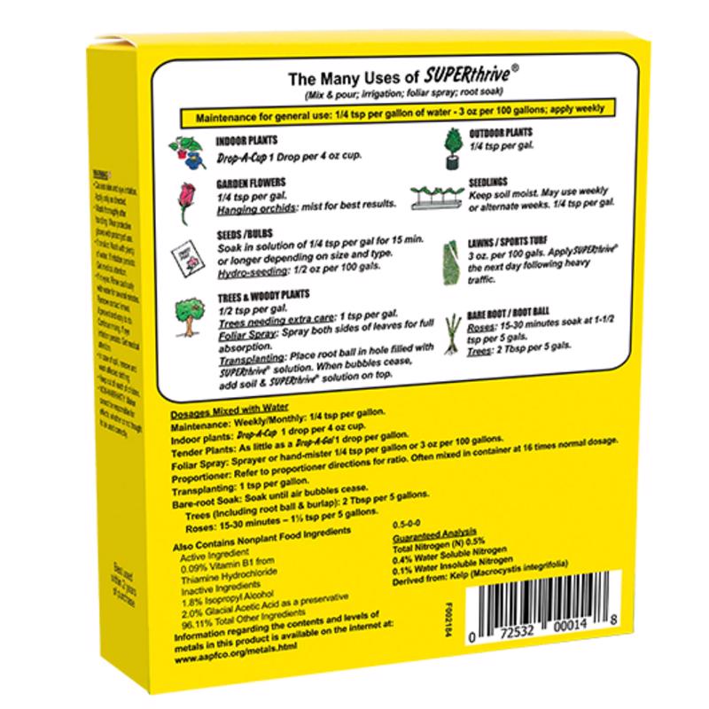SUPERthrive Liquid Concentrate Multiple Nutrient System 4 oz