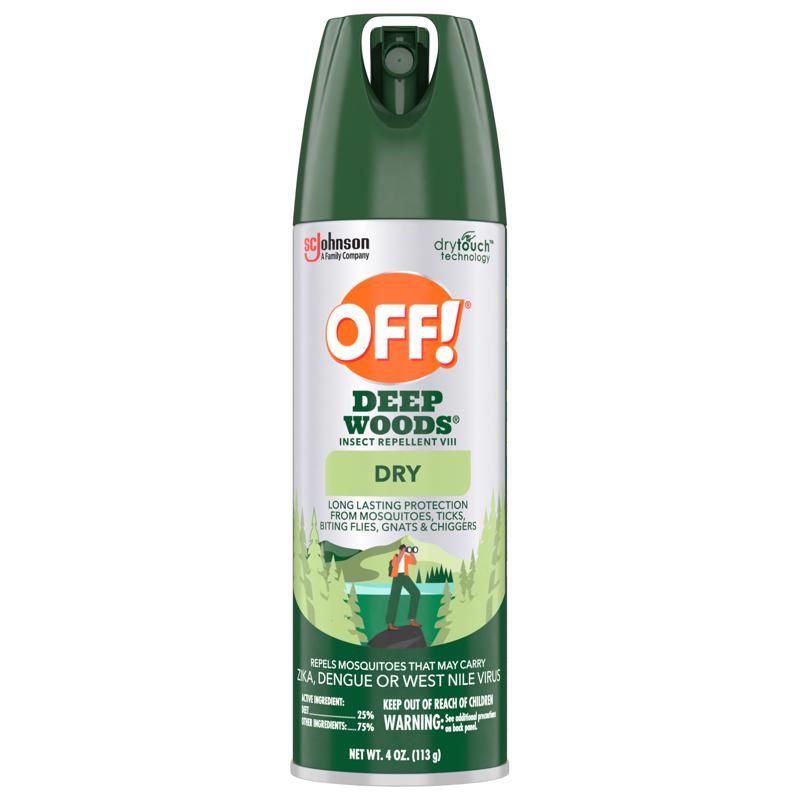 OFF! Deep Woods Insect Repellent Liquid For Flies 4 oz