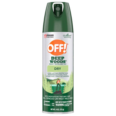 OFF! Deep Woods Insect Repellent Liquid For Flies 4 oz