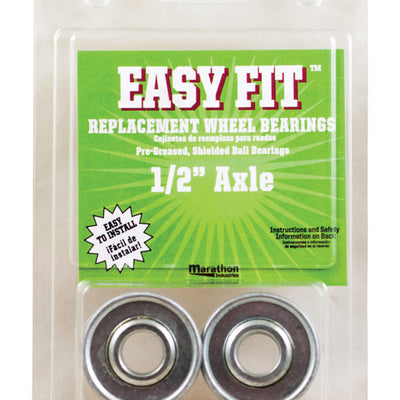 Marathon Easy Fit 500 lb. cap. Wheel Bearings Steel 2 pk