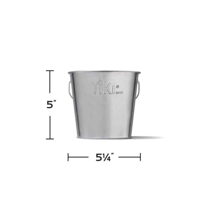 TIKI Citronella Bucket Candle Candle For Mosquitoes 17 oz