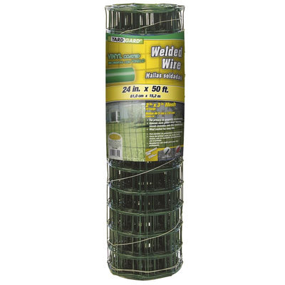 Garden Craft 24 in. H X 50 ft. L Steel Welded Wire Fence 2x3 in.
