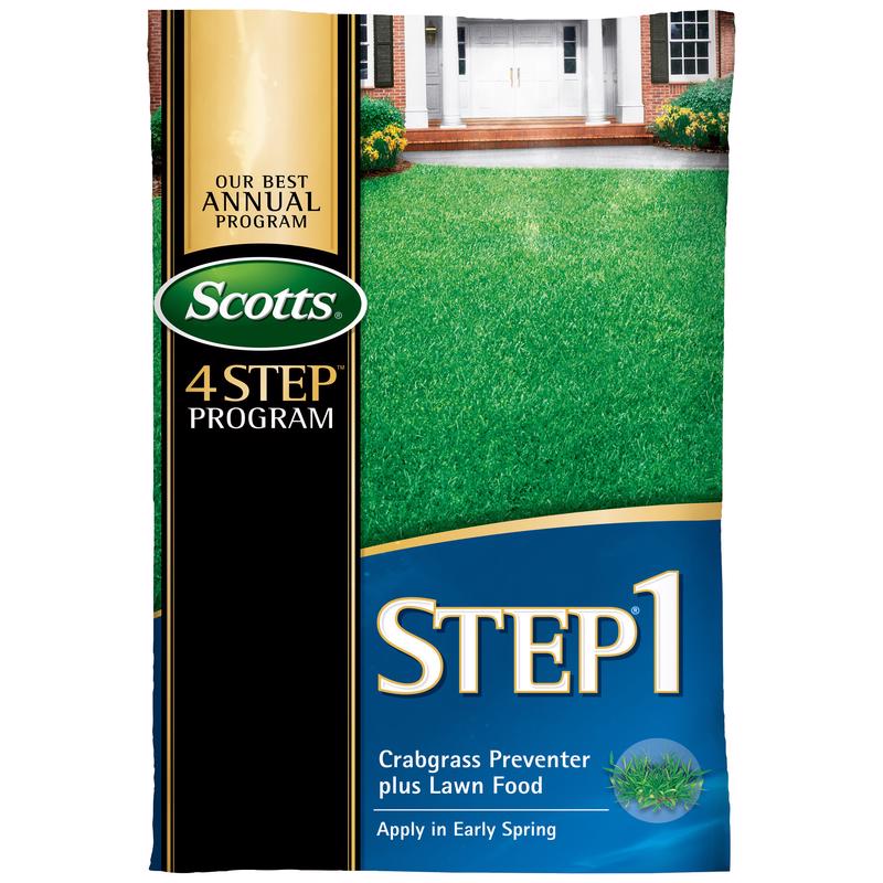 Scotts 4 Step Annual Program Lawn Food For All Grasses 5000 sq ft