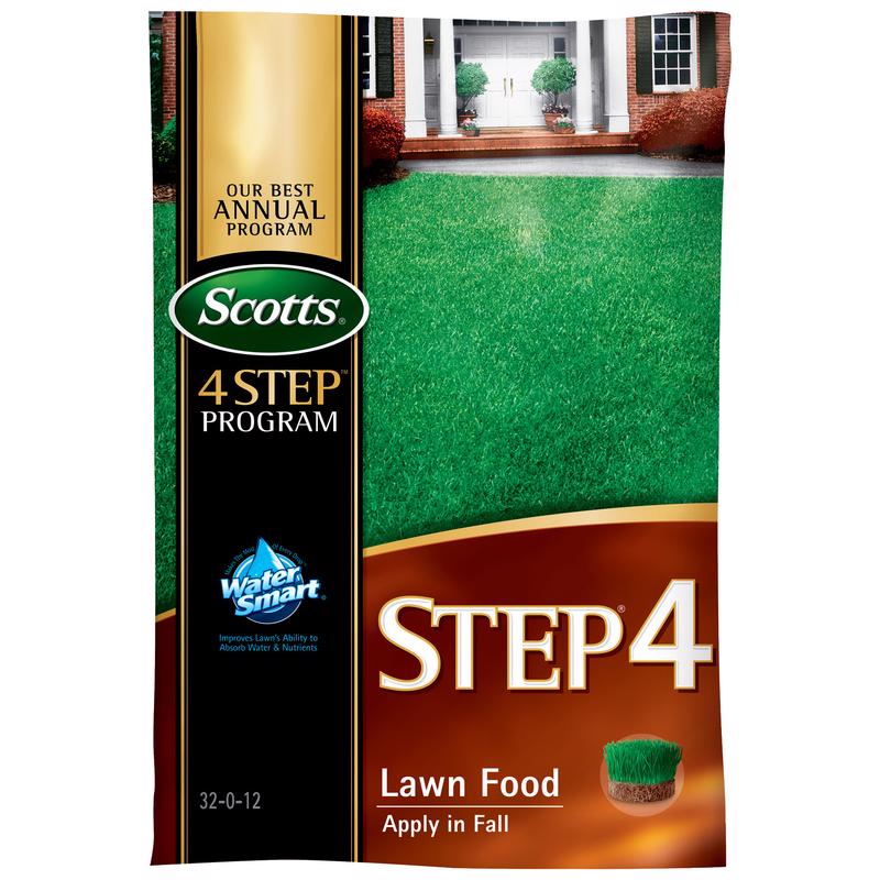 Scotts 4 Step Annual Program Lawn Food For All Grasses 5000 sq ft