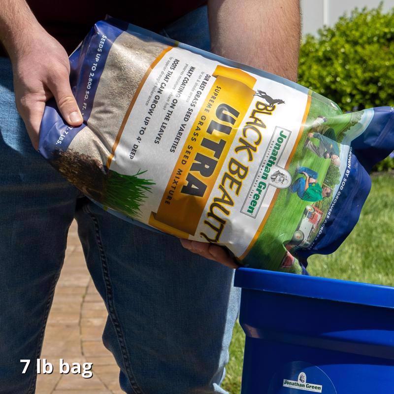 Jonathan Green Black Beauty Ultra All Grasses Sun or Shade Grass Seed 7 lb