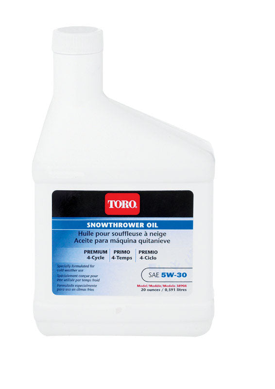 Toro 5W-30 4-Cycle Snowthrower Motor Oil 20 oz