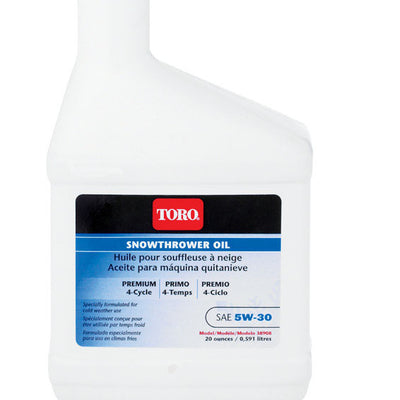 Toro 5W-30 4-Cycle Snowthrower Motor Oil 20 oz