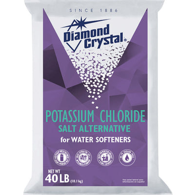 Diamond Crystal Potassium Chloride Crystal 40 lb