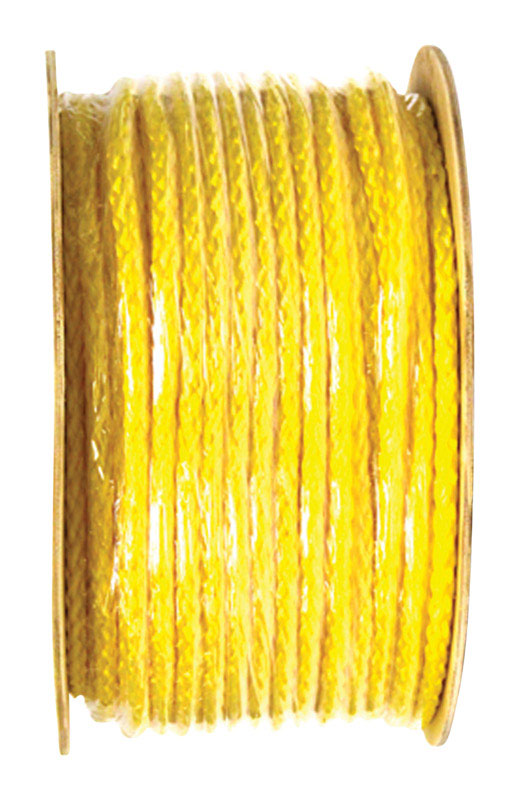 Koch Industries 1/2 in. D X 300 ft. L Yellow Hollow Braided Polypropylene Rope