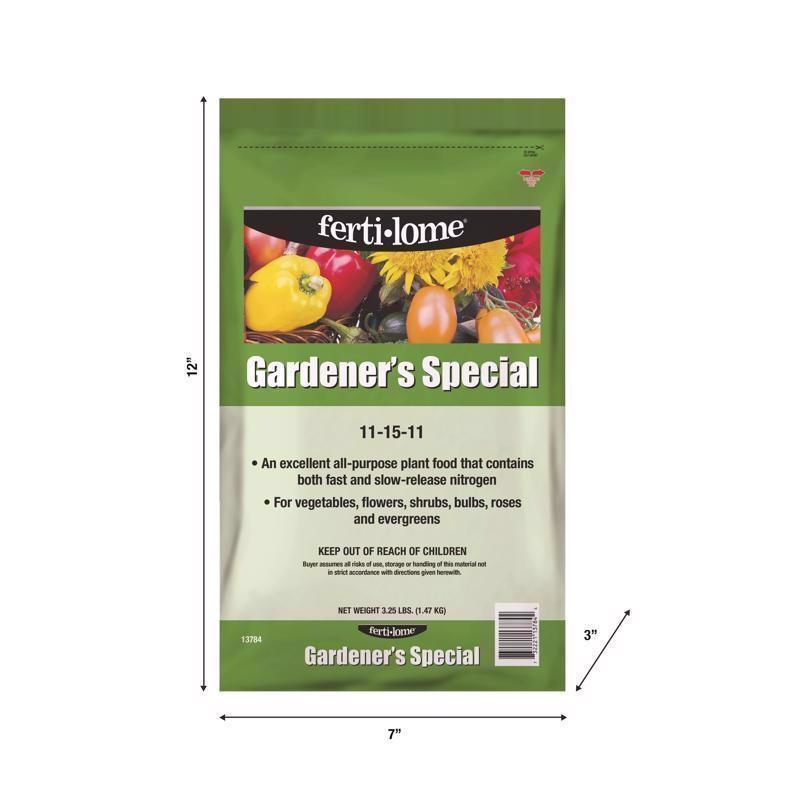 Ferti-lome Gardener's Special Granules Plant Food 3.25 lb