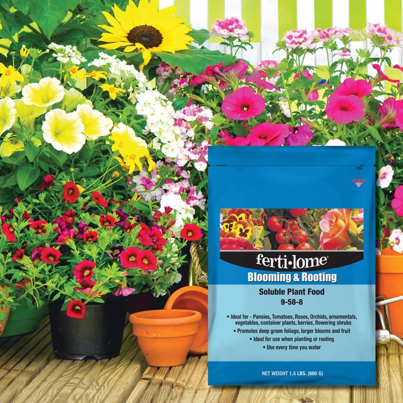 Ferti-lome Blooming & Rooting Granules Plant Food 1.5 lb
