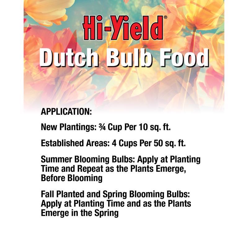 Hi-Yield DUTCH BULB FOOD 7-8-5 Granules Plant Food 3.25 lb