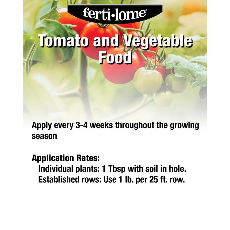 Ferti-lome TOMATO AND VEGETABLE Granules Plant Food 3.25 lb