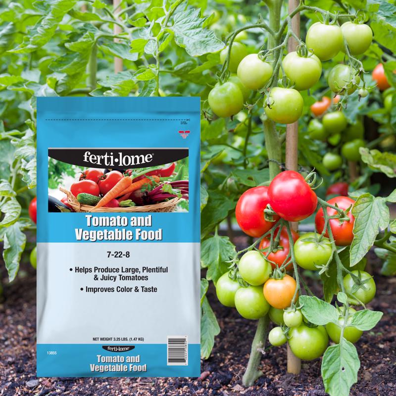 Ferti-lome TOMATO AND VEGETABLE Granules Plant Food 3.25 lb