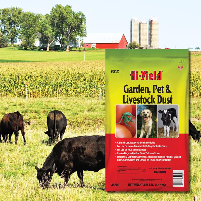 Hi-Yield Garden, Pet and Livestock Dust Insect Killer Dust 3.25 lb