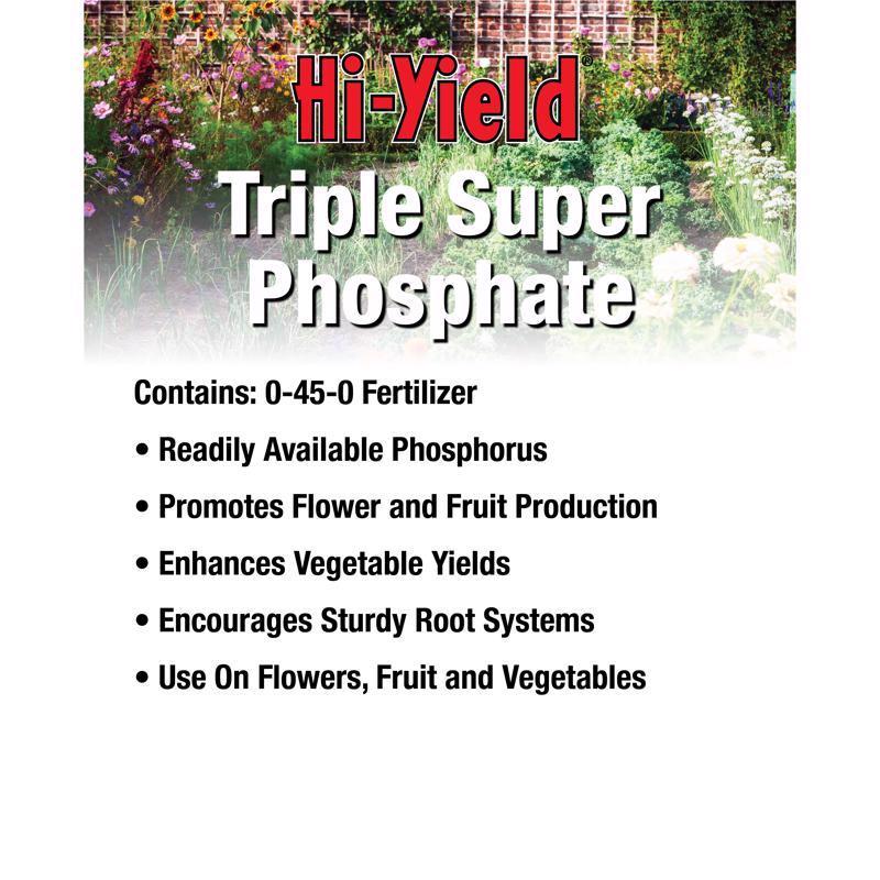 Hi-Yield TRIPLE SUPER PHOSPHATE 0-45-0 Granules Plant Food 3.25 lb