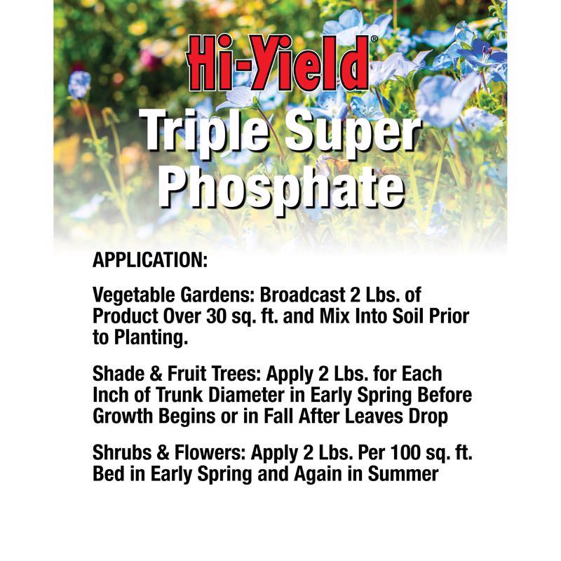 Hi-Yield TRIPLE SUPER PHOSPHATE 0-45-0 Granules Plant Food 3.25 lb