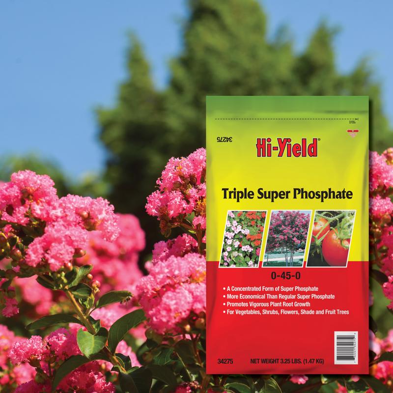 Hi-Yield TRIPLE SUPER PHOSPHATE 0-45-0 Granules Plant Food 3.25 lb