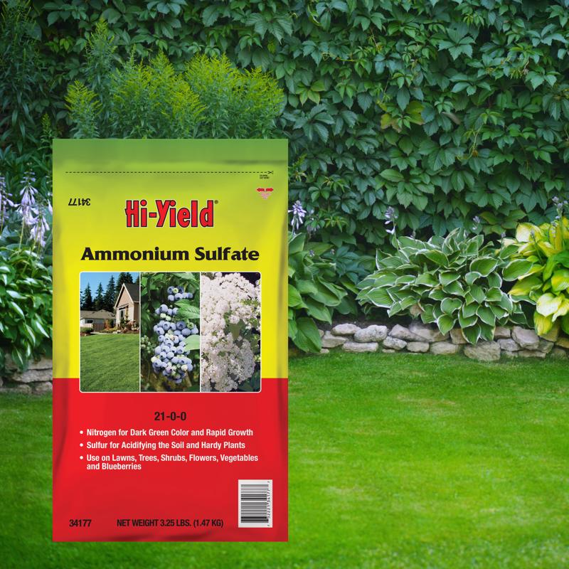 Hi-Yield AMMONIUM SULFATE Granules Plant Food 3.25 lb