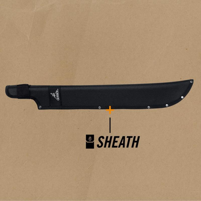 Gerber Gator 18 in. Carbon Steel Machete