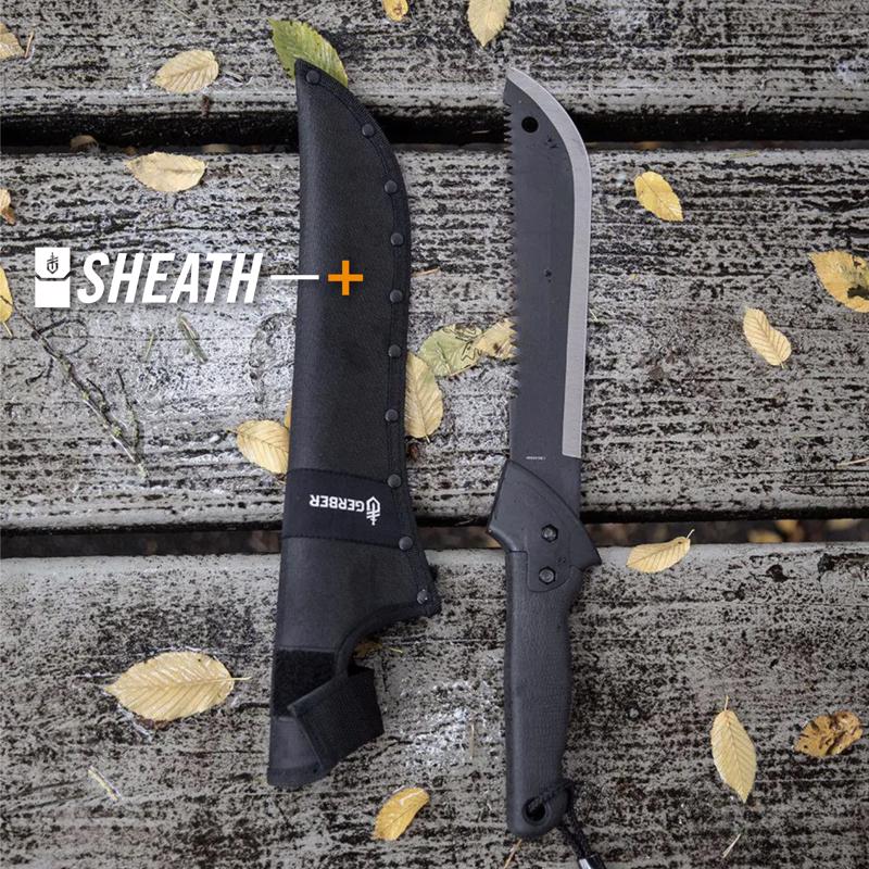 Gerber Gator Jr. 10.75 in. Carbon Steel Machete
