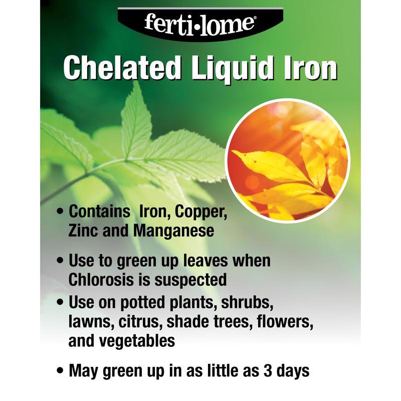 Ferti-lome CHELATED LIQUID IRON AND OTHER MICRO NUTR Liquid All Purpose Plant Food 16 oz