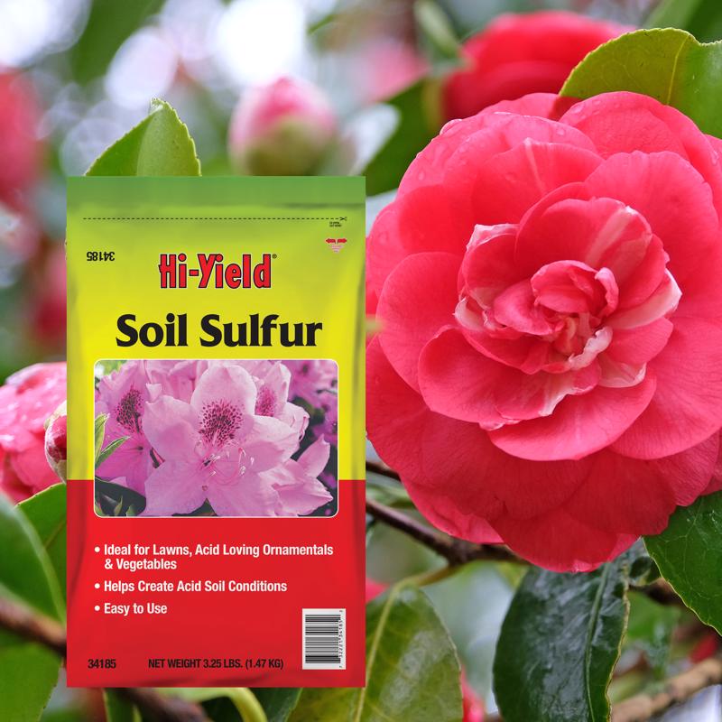 Hi-Yield Soil Sulphur 200 sq ft 3.25 lb