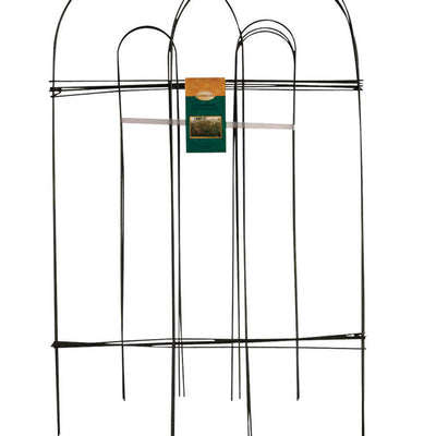 Panacea 10 ft. L X 32 in. H PVC Green Garden Fence
