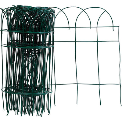 Panacea 20 ft. L X 14 in. H PVC Green Scroll Garden Edging