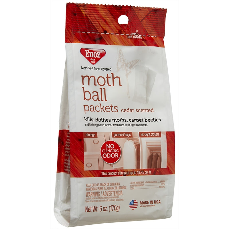Enoz Moth Balls 6 oz