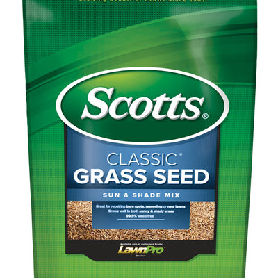 Scotts Classic Mixed Sun or Shade Grass Seed 3 lb