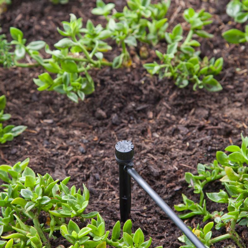 Raindrip For 1/4 in. Tubing Drip Irrigation Self-Piercing Clamp 6 in. H