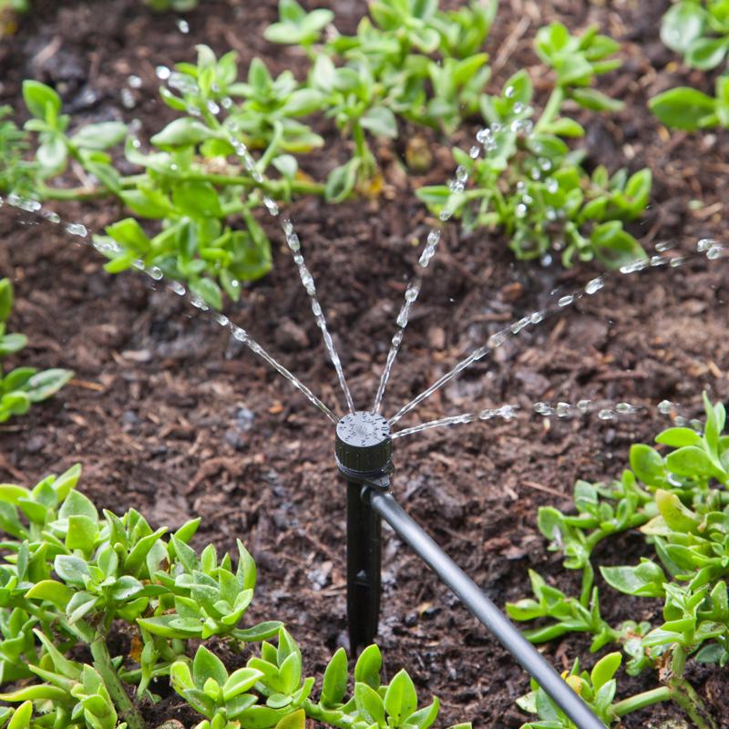 Raindrip For 1/4 in. Tubing Drip Irrigation Self-Piercing Clamp 6 in. H