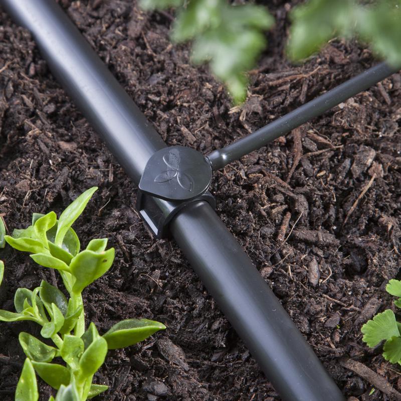 Raindrip For 1/4 in. Tubing Drip Irrigation Self-Piercing Clamp 13 in. H