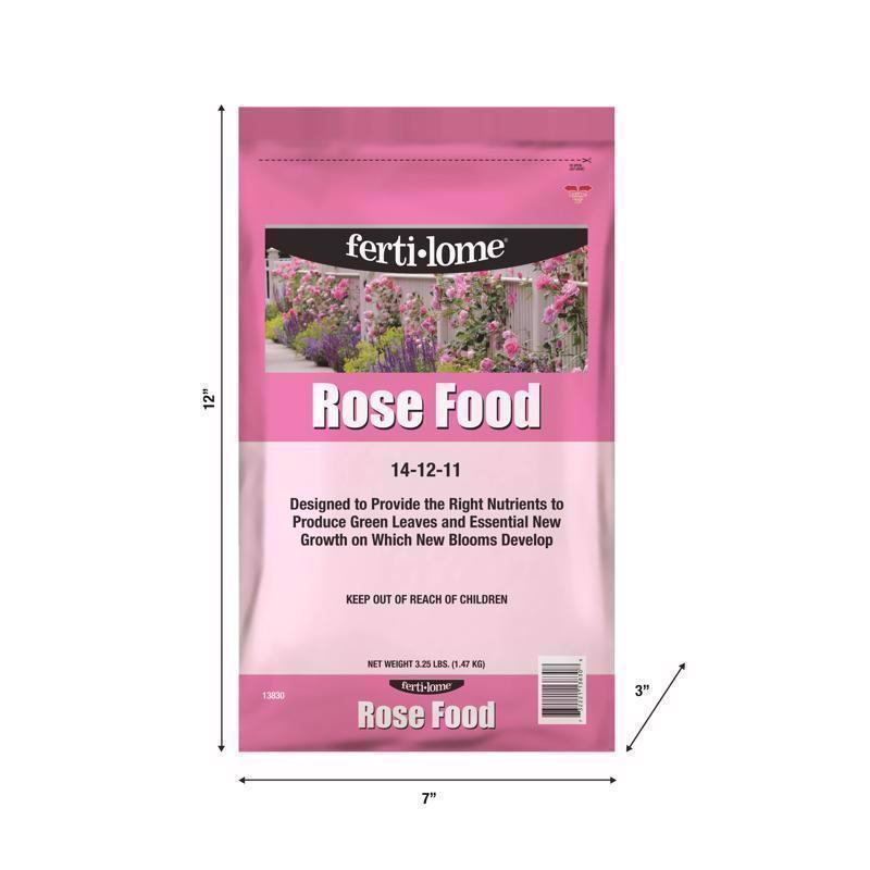 Ferti-lome ROSE FOOD 14-12-11 Granules Plant Food 3.25 lb