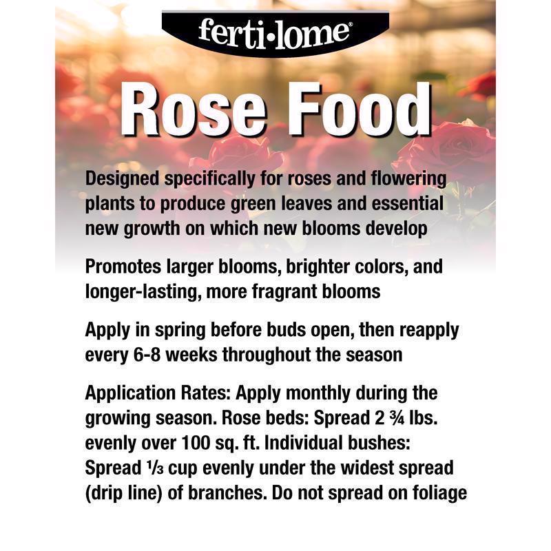 Ferti-lome ROSE FOOD 14-12-11 Granules Plant Food 3.25 lb
